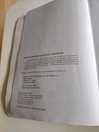 Dise|o de programas de educacion social