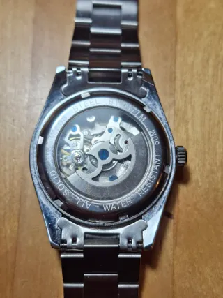 Reloj Benyar Automático Azul