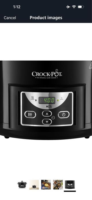 Crockpot Slow Cooker | 4.7 Liters (up to 5 People)