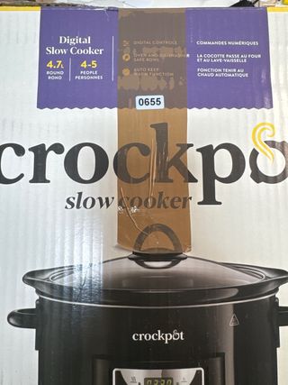 Crockpot Slow Cooker | 4.7 Liters (up to 5 People)