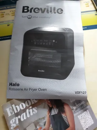 Freidora de aire multifuncional marca Breville
