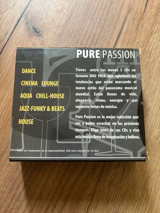 Colección discos “Pure Passion”