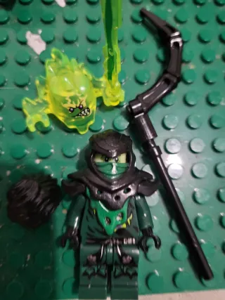 Lego Ninjago Figura Verde y Fantasma no oficial