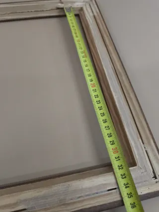 Marco de madera pino