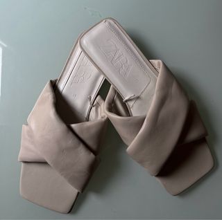 Sandalias Zara Beige Talla 38
