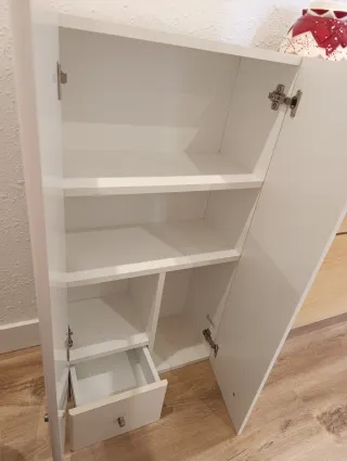 Mueble de baño blanco,marca Salgar