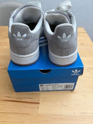 Adidas Campus Talla 38 Gris
