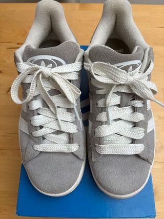 Adidas Campus Talla 38 Gris