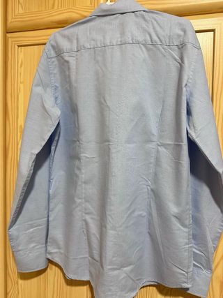 Camisa de vestir azul hombre Gary's