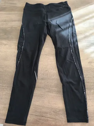 Mallas Bershka Fitness Negro