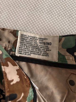 Bermuda Diesel camouflage