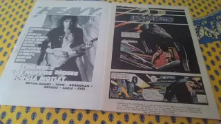 Tebeo 2000 AD (de 1987) incluye póster Juez Dredd