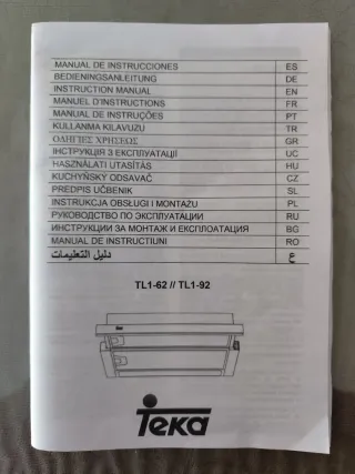 Campana extractora cocina Teka