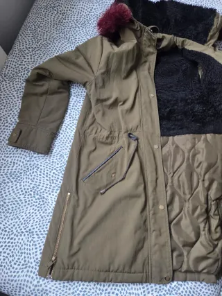 Abrigo verde militar Formule talla L