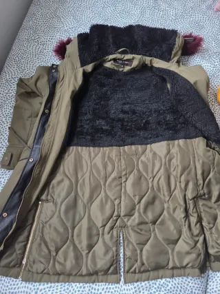 Abrigo verde militar Formule talla L