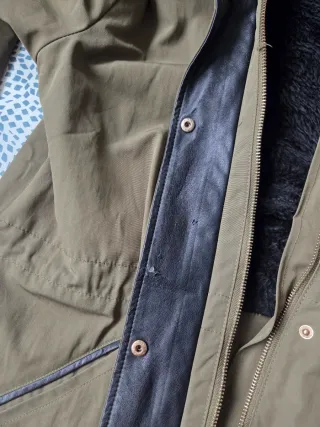 Abrigo verde militar Formule talla L