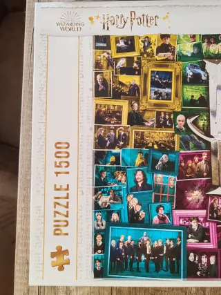 Pack Cojín y Puzzle Harry Potter Hogwarts