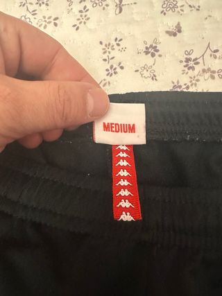 Pantalón Kappa Vintage Negro