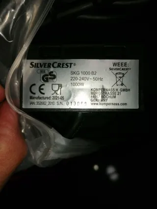 Tostadora SilverCrest SKG 1000 B2