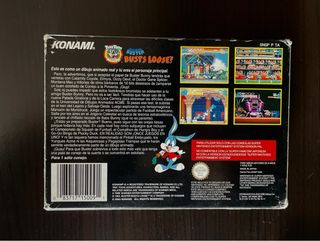 Tiny Toon Buster Busts Loose SNES PAL España