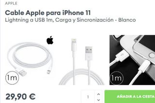 Cargador Rápido 40W GaN iPhone + Cable