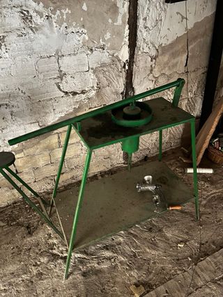 Máquina de matanza antigua