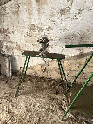 Máquina de matanza antigua