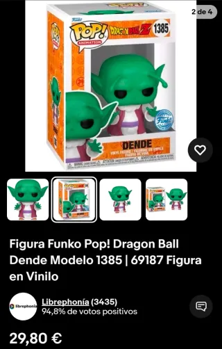 Funko Pop Dende Dragon Ball Z 1385