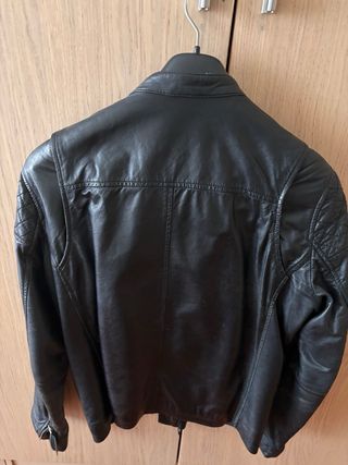 Pepe Jeans Giubbotto Pelle Nero Uomo