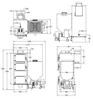 Caldera BOILER 34 policombustible Nueva AST209001