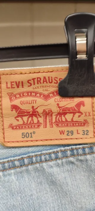 Pantalón vaquero Levis 501 T/29 W32