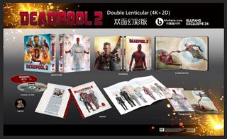 Deadpool 2 - Blufans Steelbook - Doble Lenticular