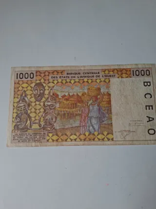 Africa Guinea Bissau 1.000 francos.