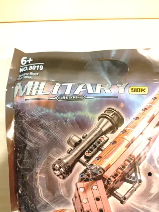 Set de bloques de construcción - Rifle Kar98k WWII