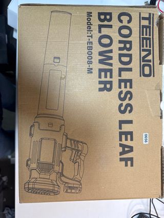 TEENO Leaf Blower, Blower with 4.0Ah Rechargeable