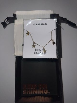 Colgante Estrellas Singularu Oro