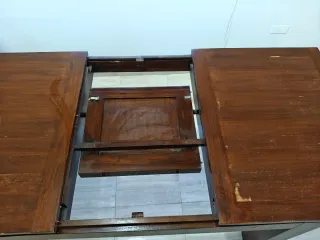 Mesa extensible Banak madera 140x90