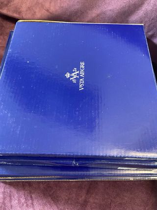 Platos Vista Alegre Flores Azules