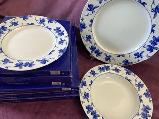 Platos Vista Alegre Flores Azules