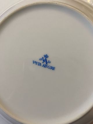 Platos Vista Alegre Flores Azules