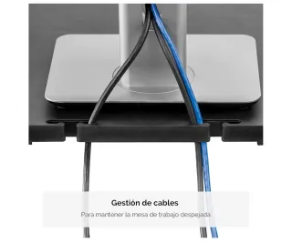 Soporte elevador monitor Fellowes grafito