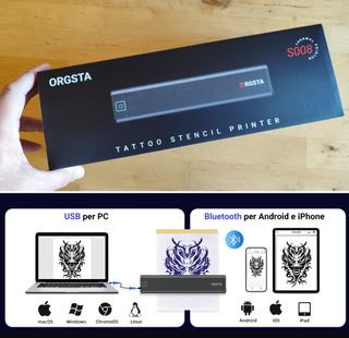 Printer termica tatuaggi e documenti - Nuova