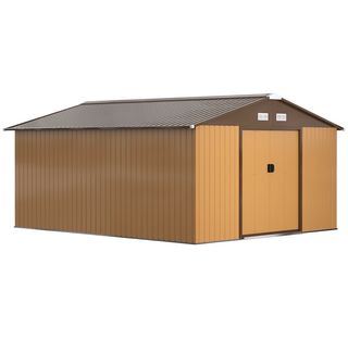 URGE CASETA CHAPA JARDÍN EXTERIOR 12,4 m²