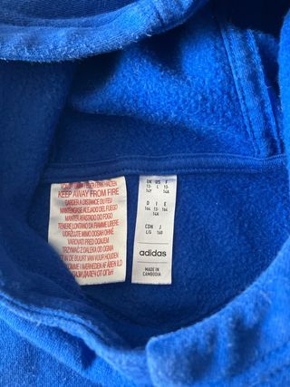 Sudadera Adidas Azul con Logo FC København