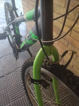 Bicicleta Montaña Verde/Negra