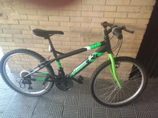 Bicicleta Montaña Verde/Negra