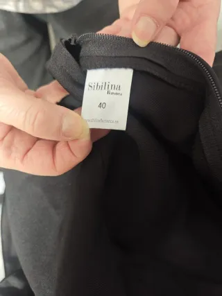 Traje Flamenca Negro Volantes