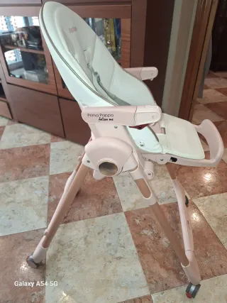 Trona Bebé Peg Perego Prima Pappa Rosa