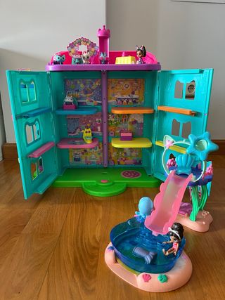 Casa Muñecas Gabby + Piscina