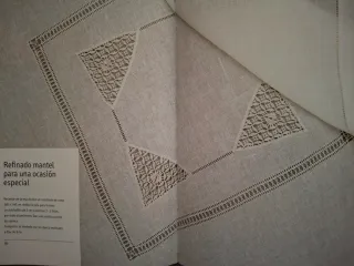 BORDAR VAINICAS Y HARDANGER. MANTELES, TOALLAS,...
